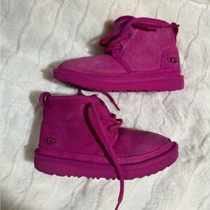 UGG Neumel 2 Pink Girls Chukka Boots